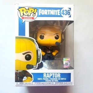 Fortnite Raptor Funko Pop Vinyl Video Game Figure # 436 New In Box